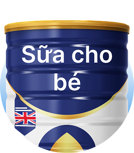Sữa cho bé